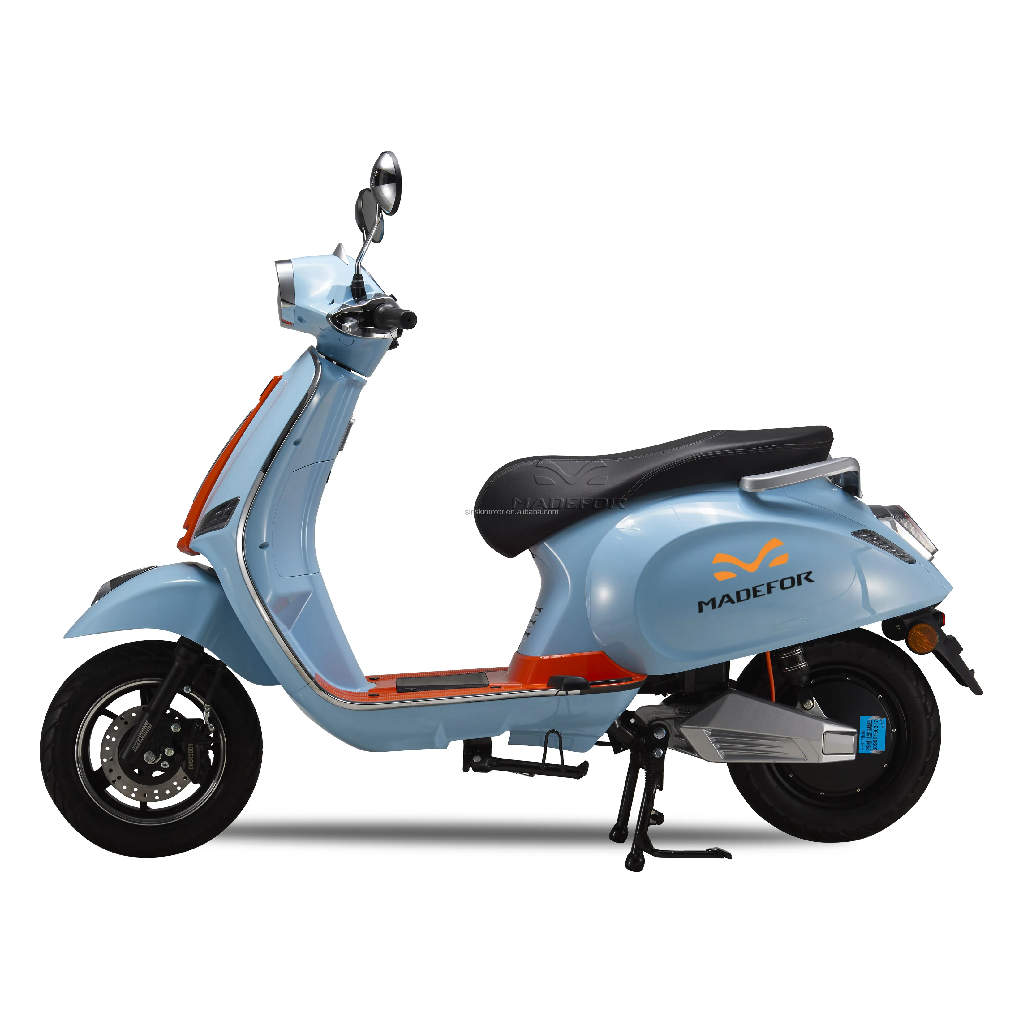 CKD SKD hot sale long endurance 72V lihuium battery short charging time 1000w electric scooter moped