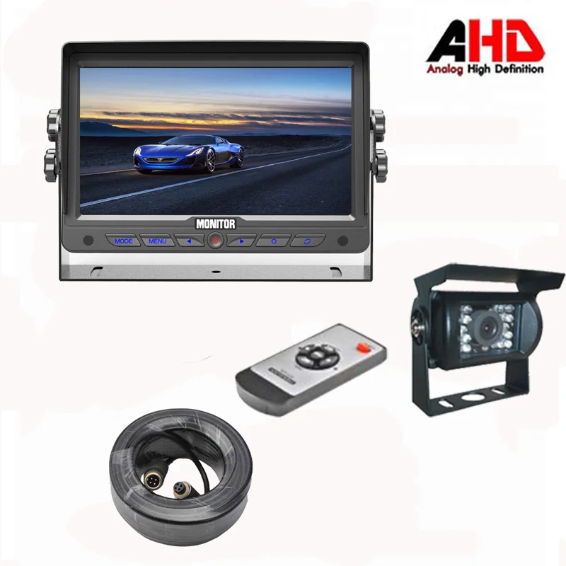 7 дюймов AHD cctv монитор для автомобиля