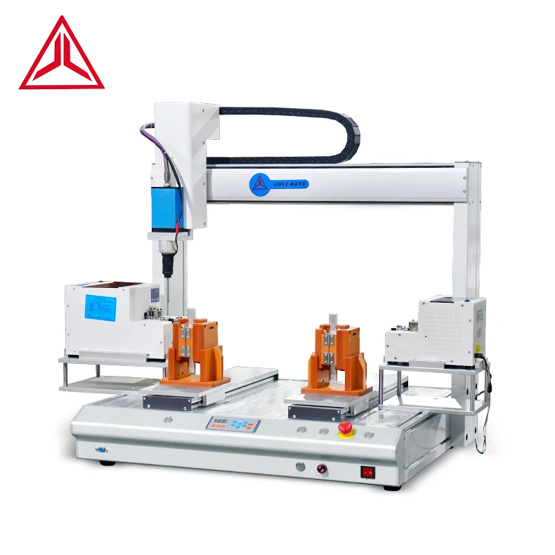Два Высота платформы 4 оси рабочего стола автоматический винт крепления машина с ЧПУ машина отвертки