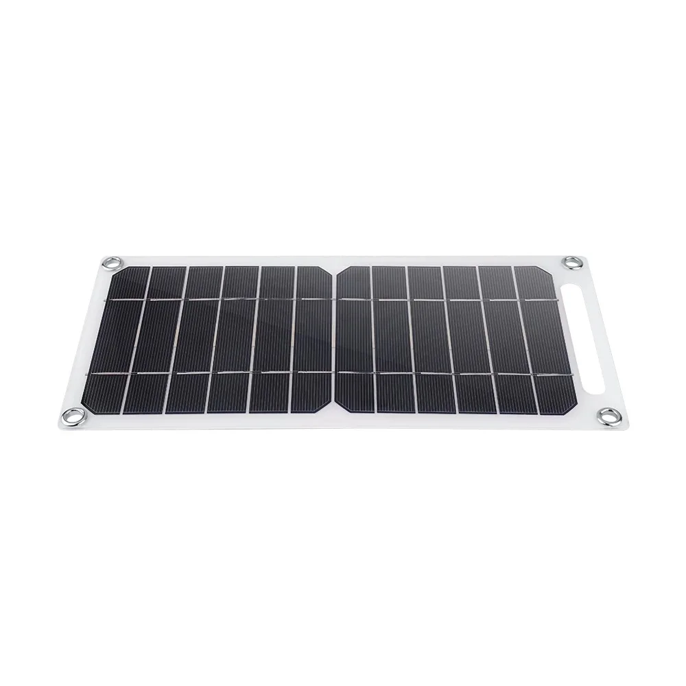 6W 5V Открытый Солнечный телефон зарядная панель Гибкая мини складная солнечная переносная сумка солнечное зарядное устройство для мобильного телефона планшета компьютера