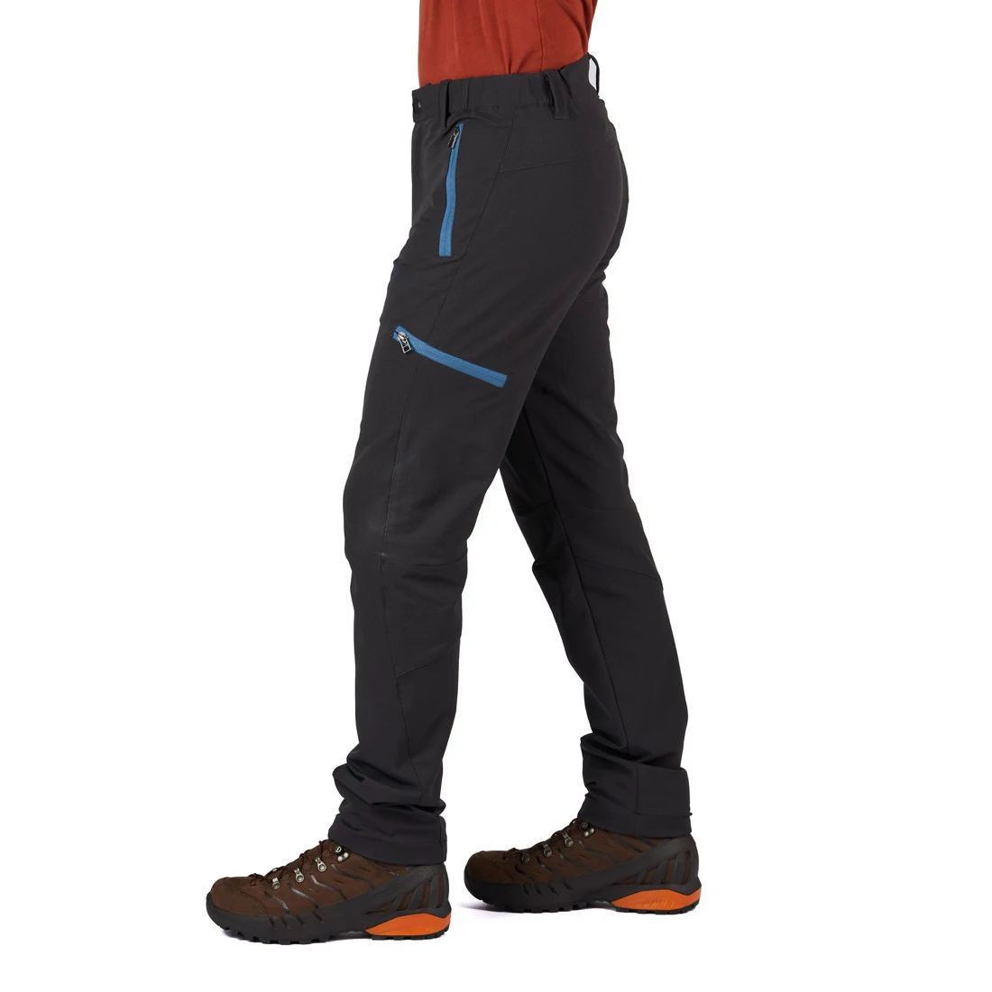 Высокое качество мужские брюки и 4 way stretch Спортивная водонепроницаемые штаны для активного отдыха с усиленными коленями