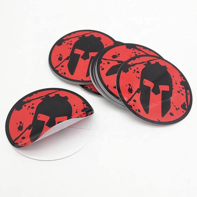 Высококачественная Автомобильная мультяшная Водонепроницаемая наклейка клейкая виниловая с логотипом прозрачная ПВХ Косметическая для высечки