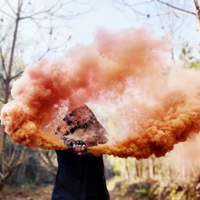 Pink Red Tactical Sport Photography Colored Smoke Grenade Toy Fireworks For Sale Wedding Smoke Grenade Ce Approved