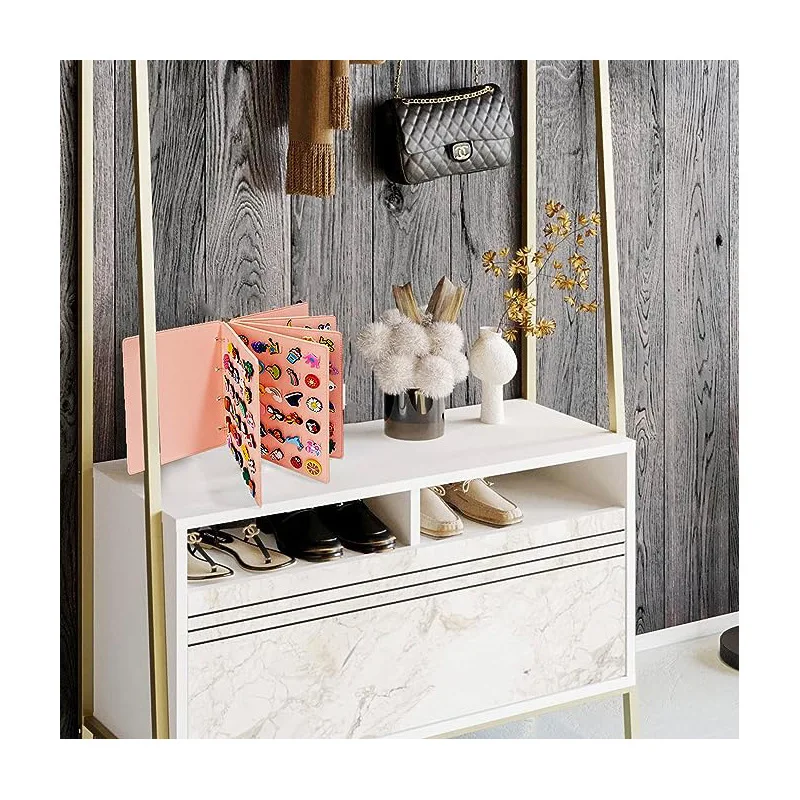 XR Croc Charm Holder Shoe Charms Collector Diy Hole Shoe Accessories Storage Pad Portable Storage Book Fully Organized