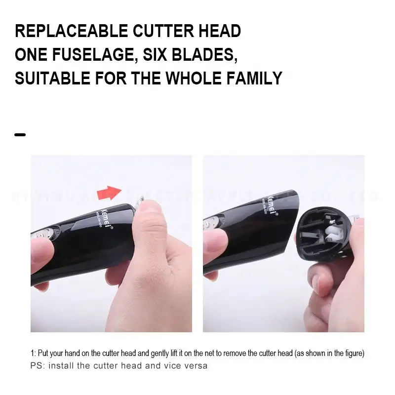 Kemei KM-600 11 in 1 Multifunction Hair Clipper Professional Hair Trimmer Electric Beard Trimmers Hair Cutting Machine Wholesale