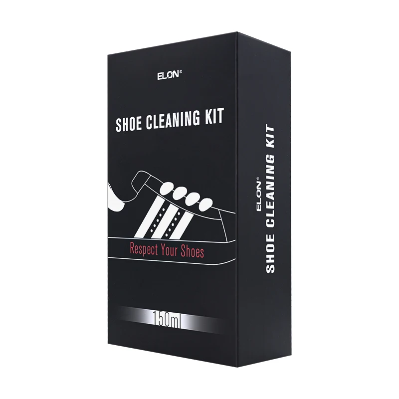 Hot Selling 150ml Sneaker Foam Cleaner Kit Premium Shoe Cleaning Kit - Sneaker Cleaner With Brushes Eco Packaging Box