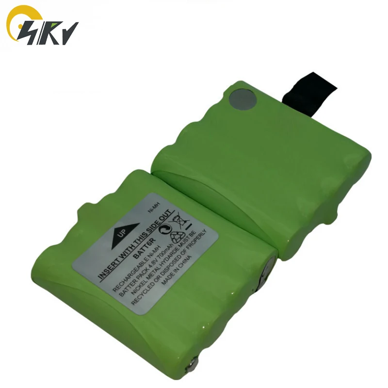 Аккумулятор NIMH BATT6R для двухсторонней радиосвязи Midland LXT560VP3, LXT490, LXT340, LXT330, LXT350, 4,8 в, 700 мАч