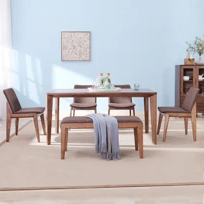 Современная мебель из массива дерева, стул для входа в обувь, стул для спальни с тканевым сиденьем, скамейка стул