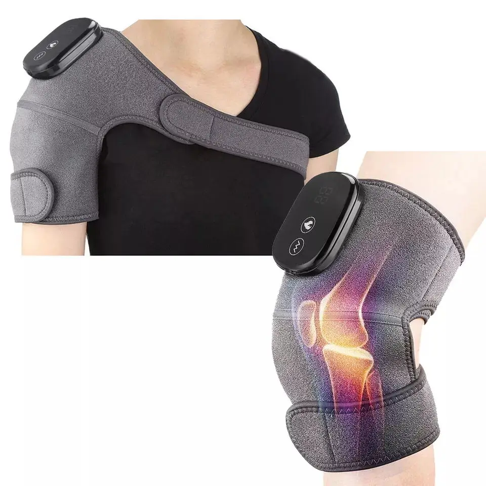 Physical Therapy Pain Relief Electric Elbow Shoulder Infrared Vibrator Laser Knee Joint Massager