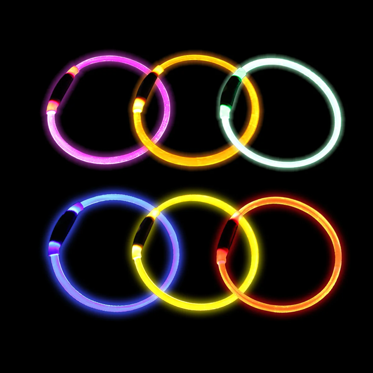 Dropshipping Plastic Striped Dog Supplies Collar Wholesale Pet Supply