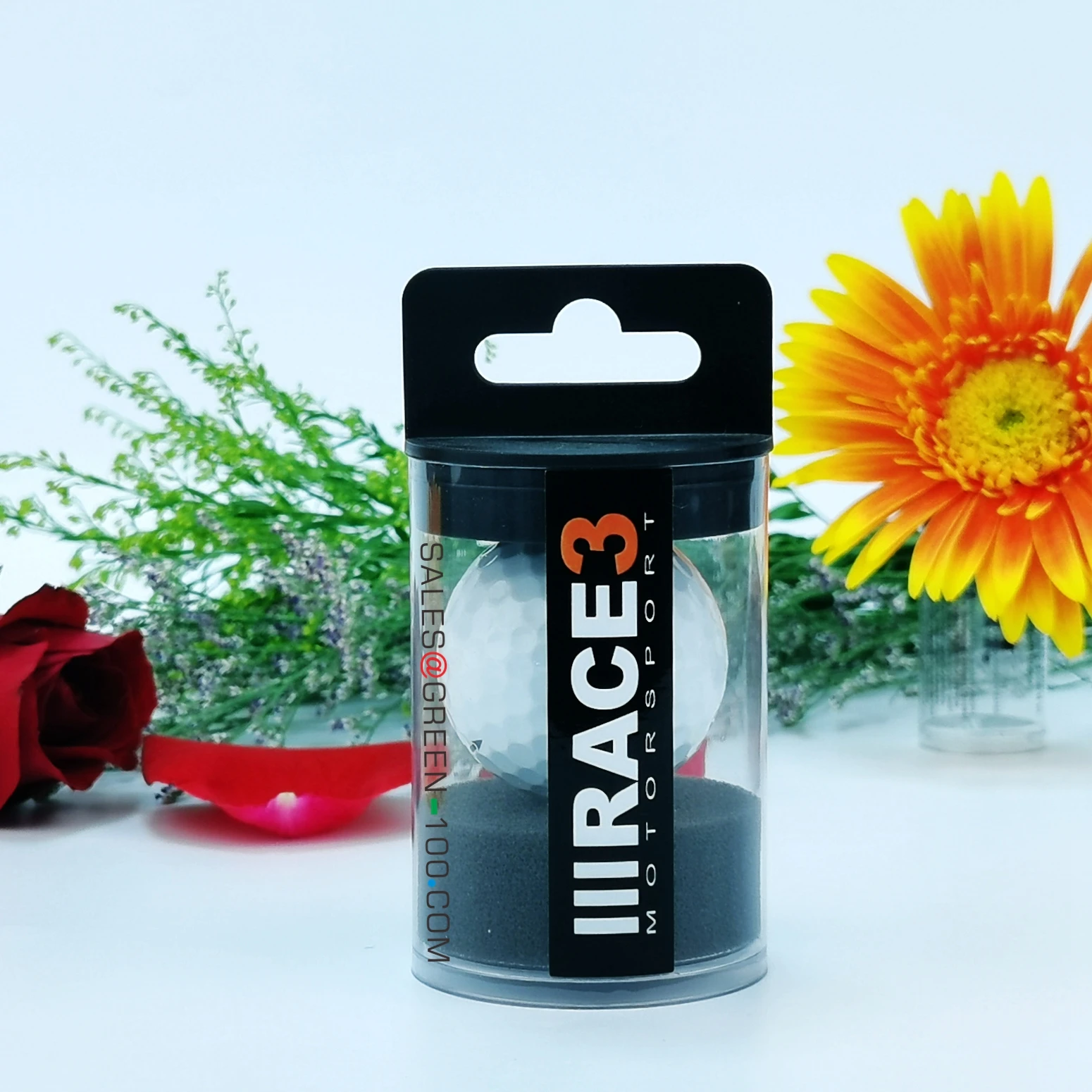 Clear Acrylic Plastic Storage Tubes Packaging Diameter 50mm Hard Cylinder for Golf Ball/Automobile Parts