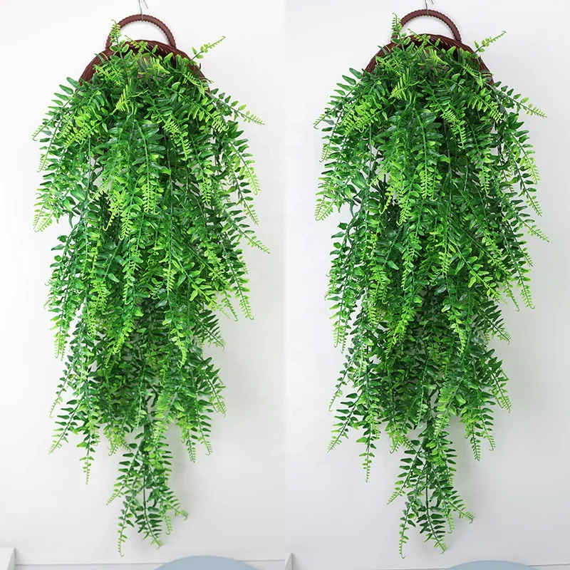 Artificial hanging grapevine artificial ivy leaf plastic plant false leaf plant UV protection