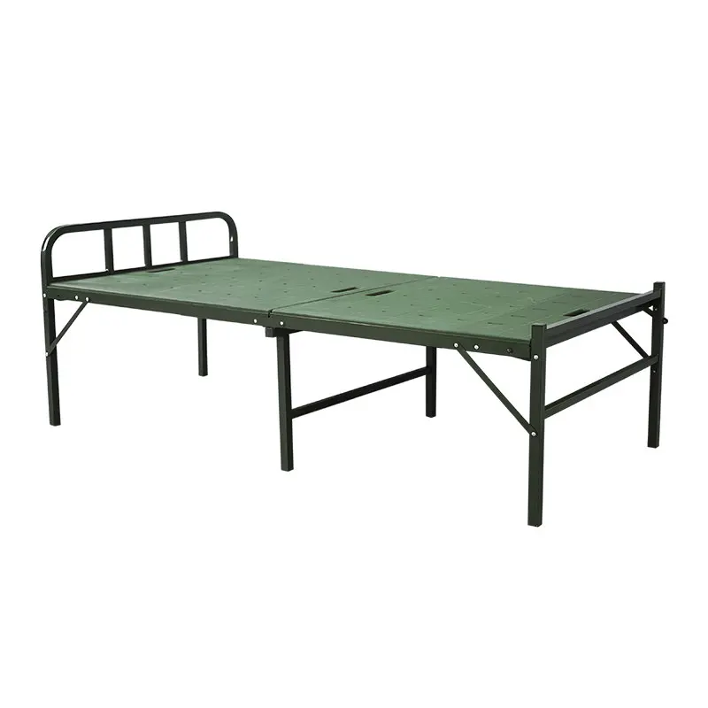 Military folding bed Folding furniture bed Easy to store folding travel bed