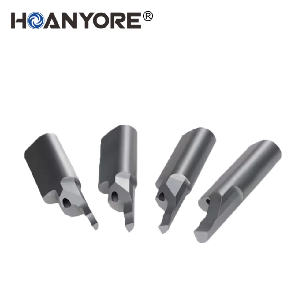 HOANYORE Internal cooling CNC small diameter end face groove milling cutter is suitable copper aluminum/steel/stainless steel