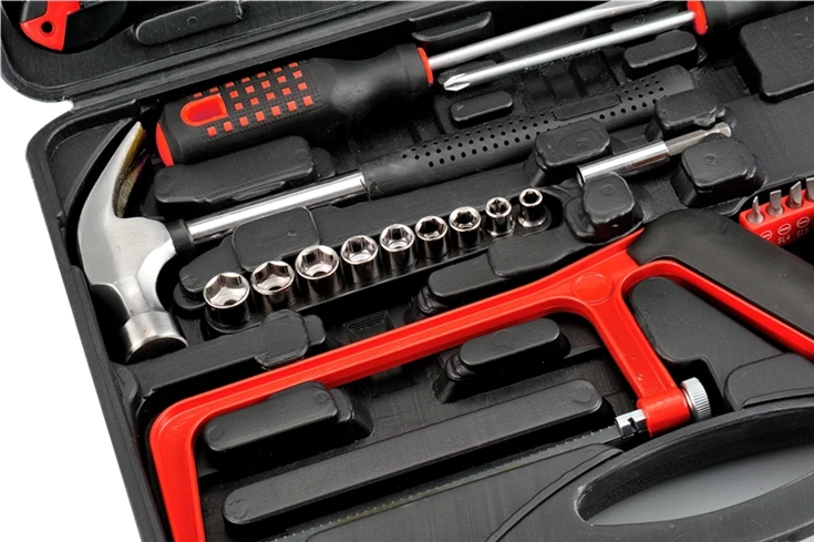 Professional tool box With Tool Set Complete For  Home  Use Auto Car Repairing