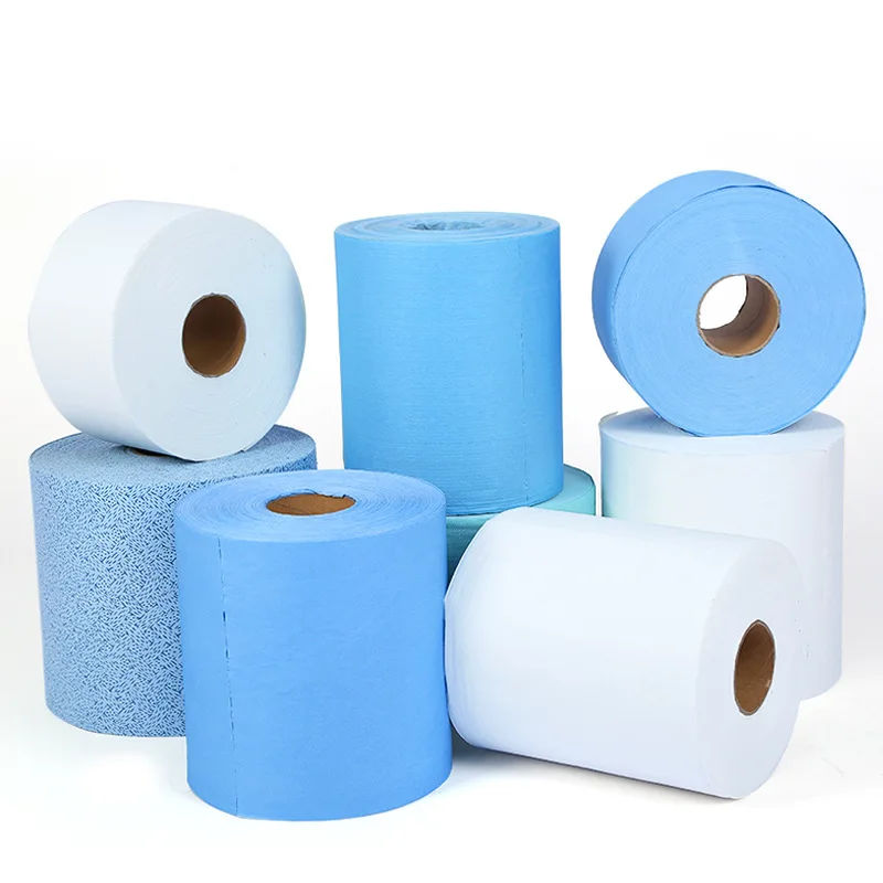 Low Lint Disposable Polypropylene Nonwoven PP Meltblown Industrial Wipes Roll