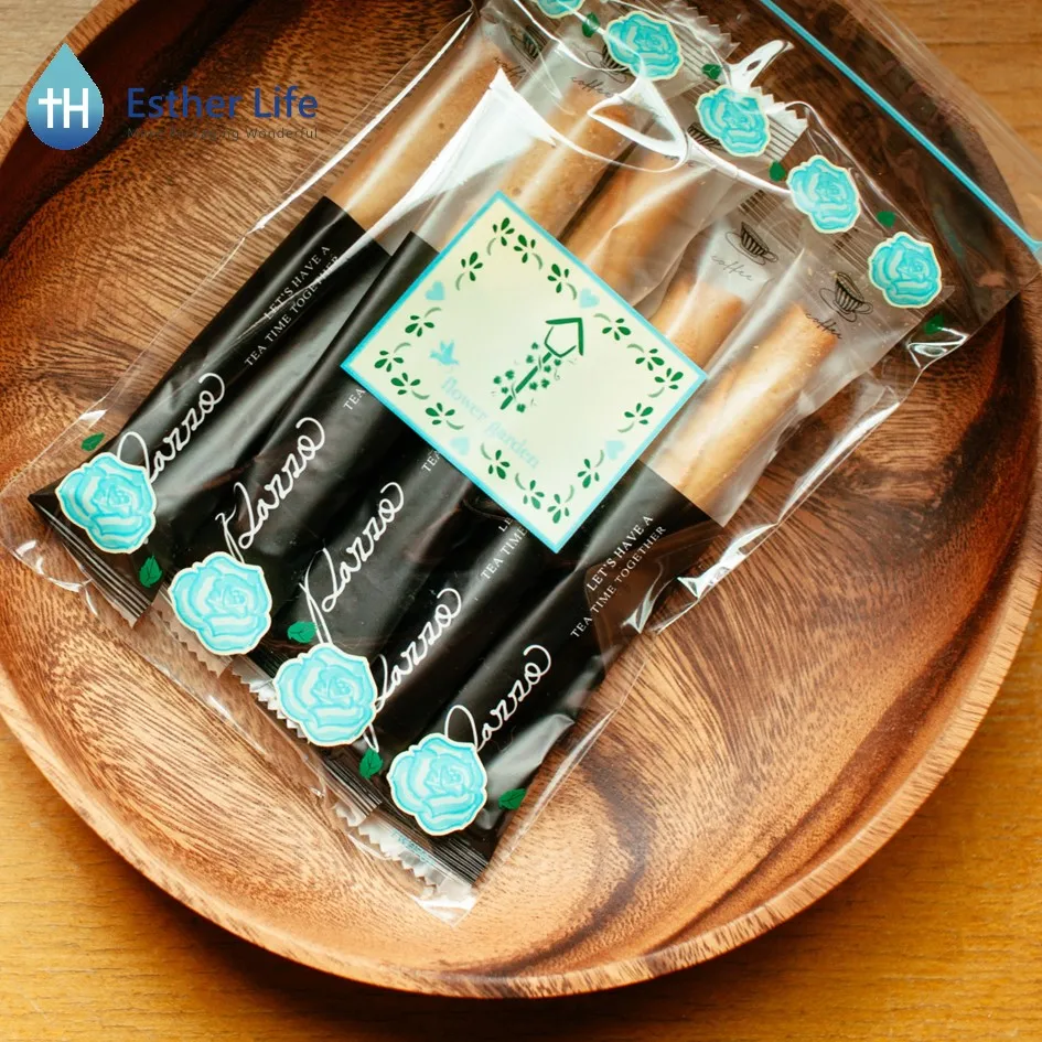 Factory Sale Hot Seller Home-Friendly Clear Food Bags Zip Bag With Custom Printing