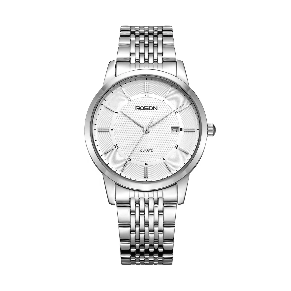 
Instock Ready to Ship Discount Wholesale Original Quartz Movement Watches Men and Women Custom Logo Wristwatch With Band 