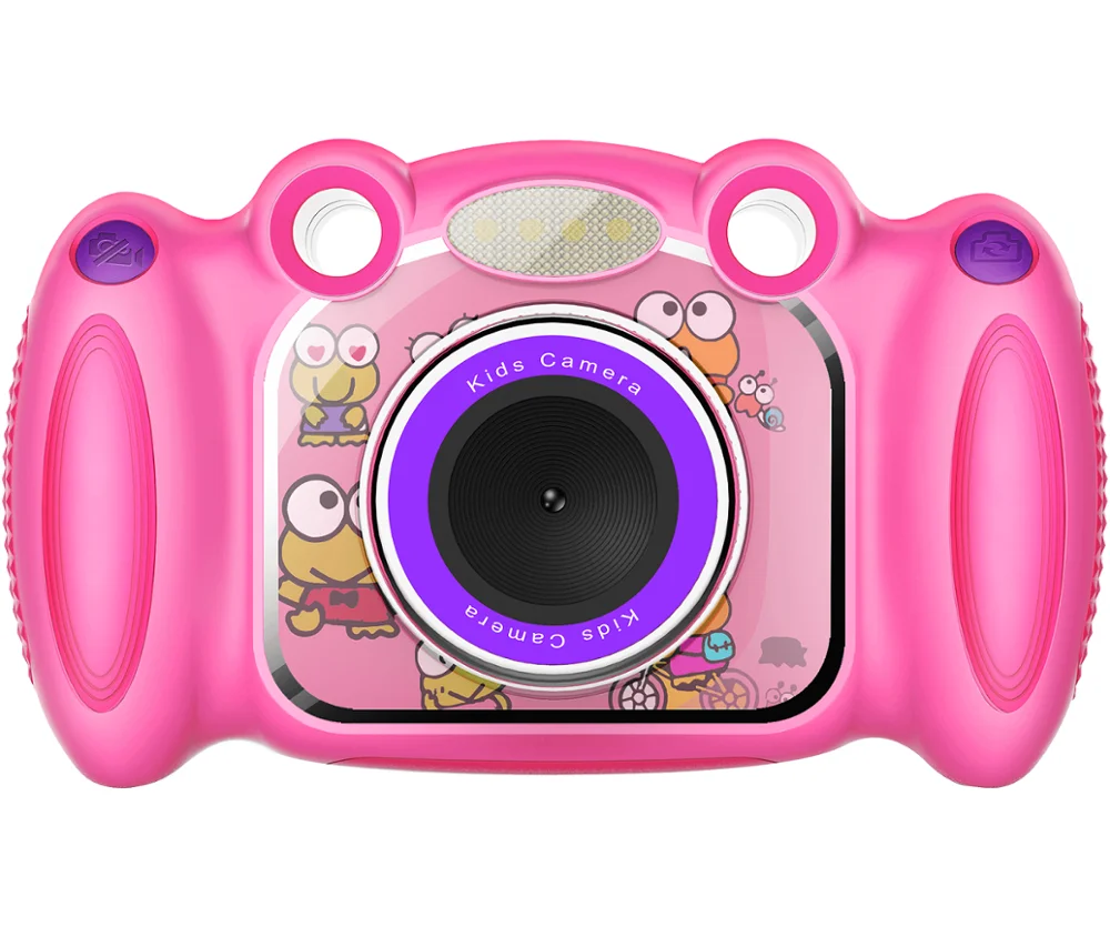Dual Lens Smart Toddler  Digital Video Photo Toy Game Machine Selfie Camera  for Kids  Gift