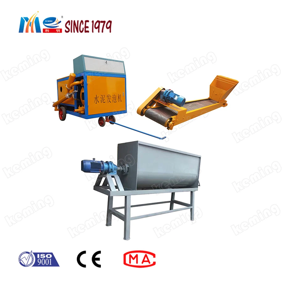 KFP CLC Lightweight block maker Foam Concrete block making line For Construction Building blocks