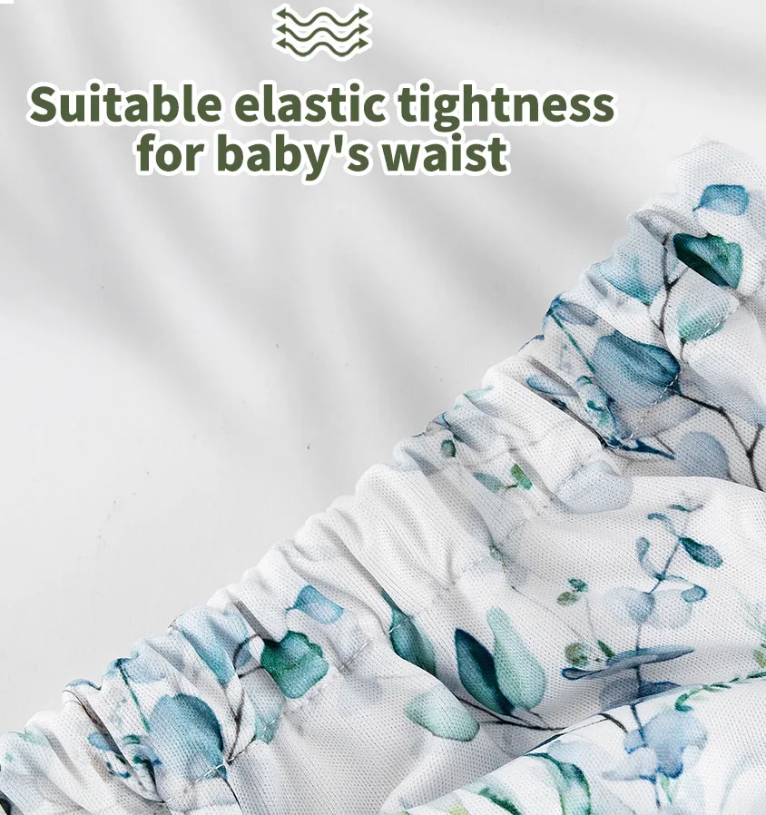 Happy Flute baby diaper suede cloth potty training pants anti-leak washable reusable