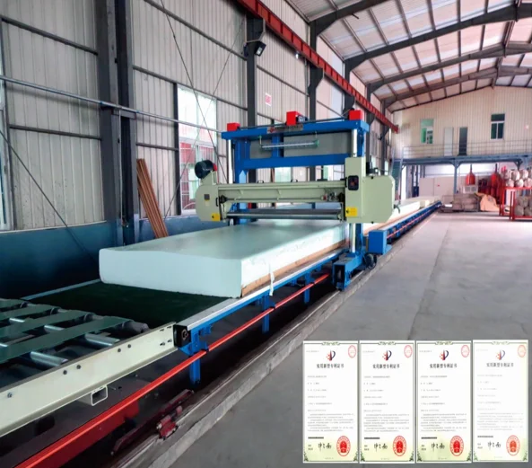 High Density Foam Long Sheet Cutting Machine
