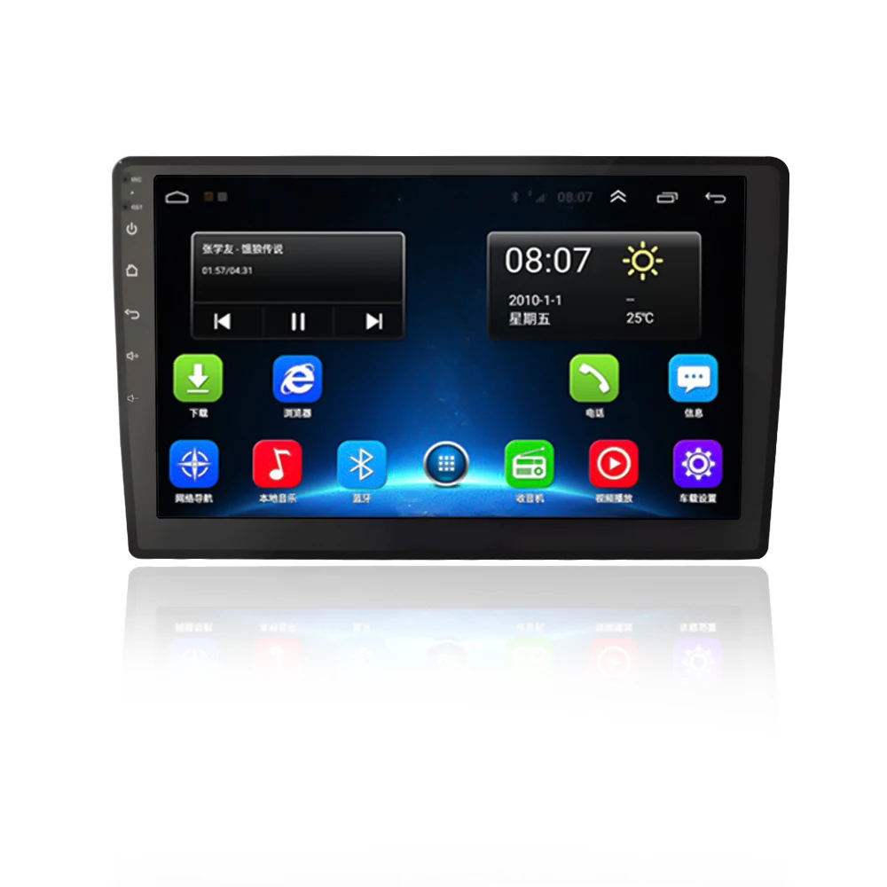 Factory Supply 10 inch 2 din Android System Capacitive Screen  IOS And Android Phone Car Player Full Touch Screen Car radio (1600276556344)