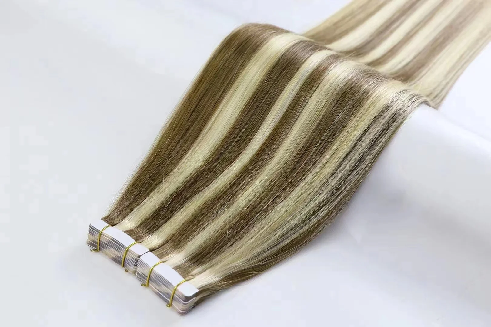 Top Quality Virgin Russian Injection Invisible Tape Hair Extensions