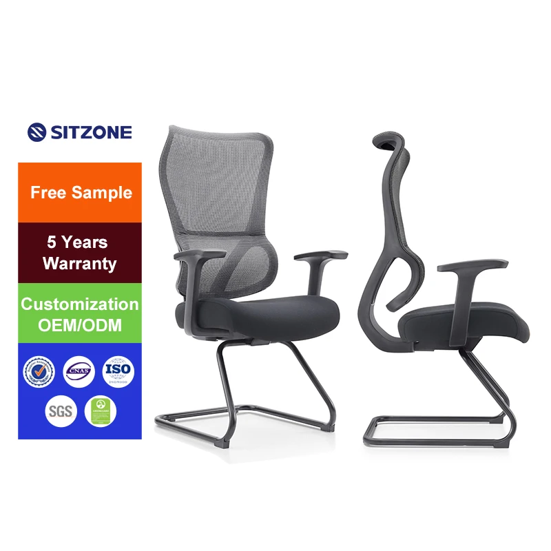 Sitzone High Back Modern Ergonomic Mesh Office Design Furniture Silla De Oficina Escritorio Swivel Office Executive Work Chair