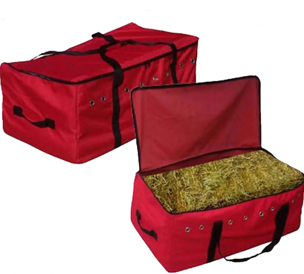custom Feed bag  Large Capacity Bale Horse Bag Horse Equestrian Hay Bag