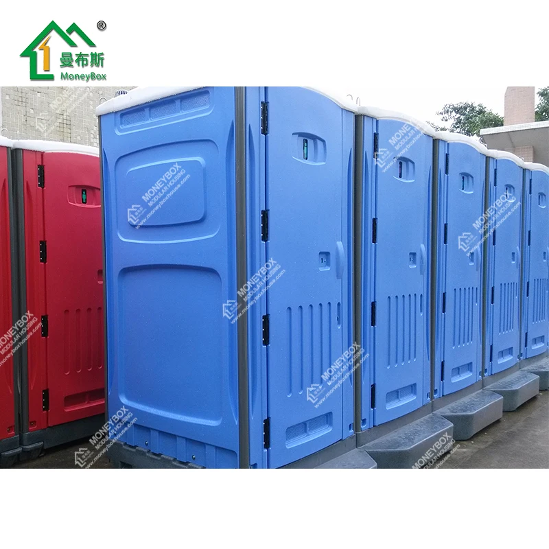 High Quality Color HDPE Plastic Outdoor Camping Modular Showers Bathroom Prefab Portable Toilets
