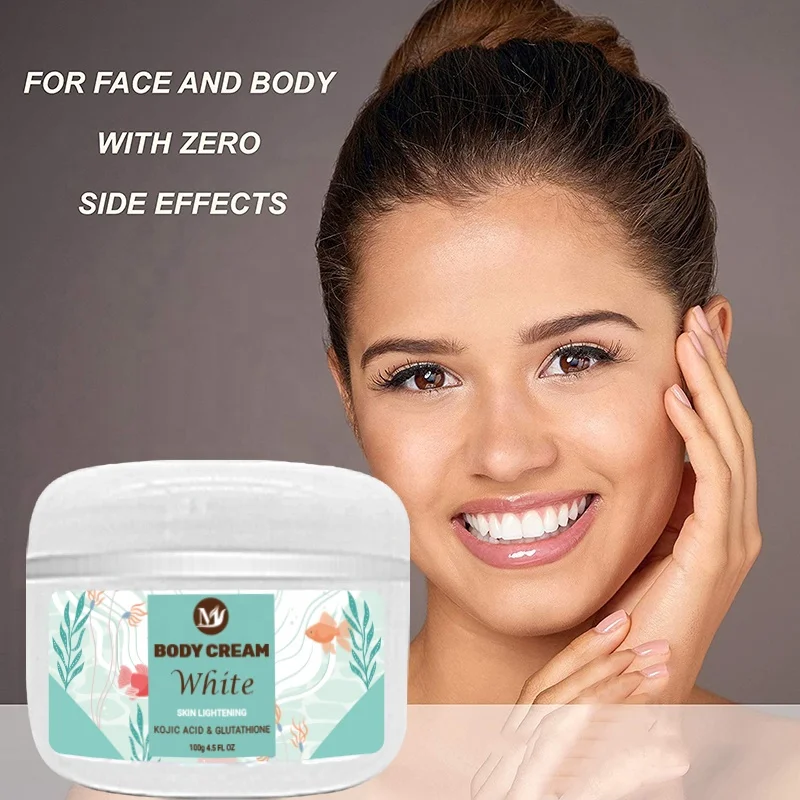 Private Label Intimate Under arm Whitening Black Skin Brightening Glowing Skin Care Set Lightening Cream for Face and Body