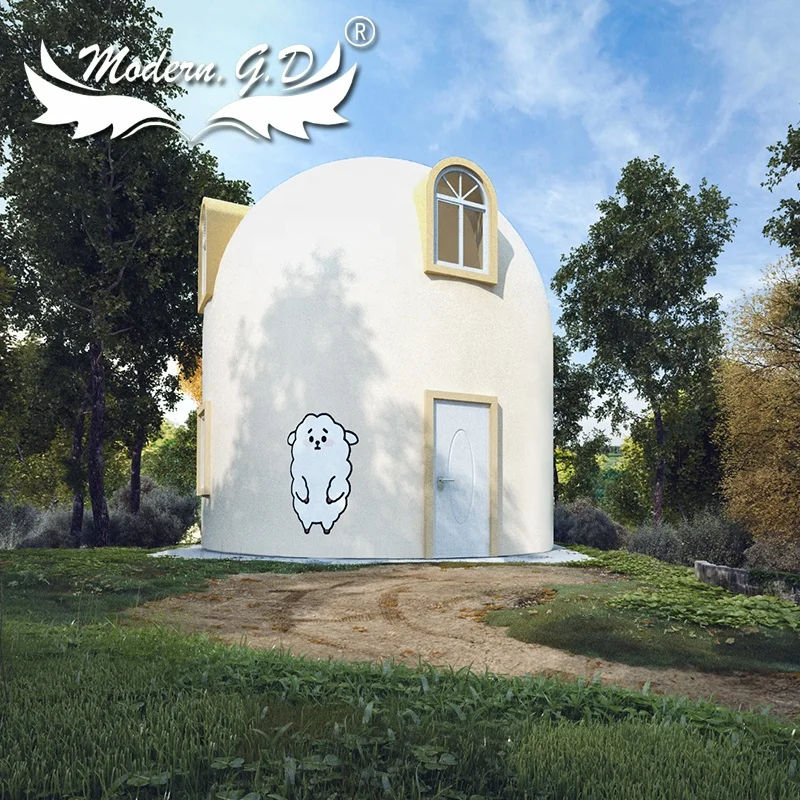 Insulated Graphene EPS Prefabricated dome  residential House