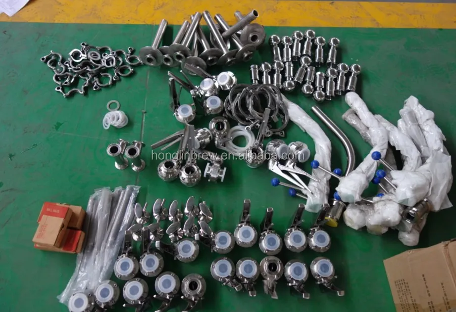 Small Micro Beer Brewing Equipment China 3bbl 5bbl 7bbl Turnkey Project Of Brewery