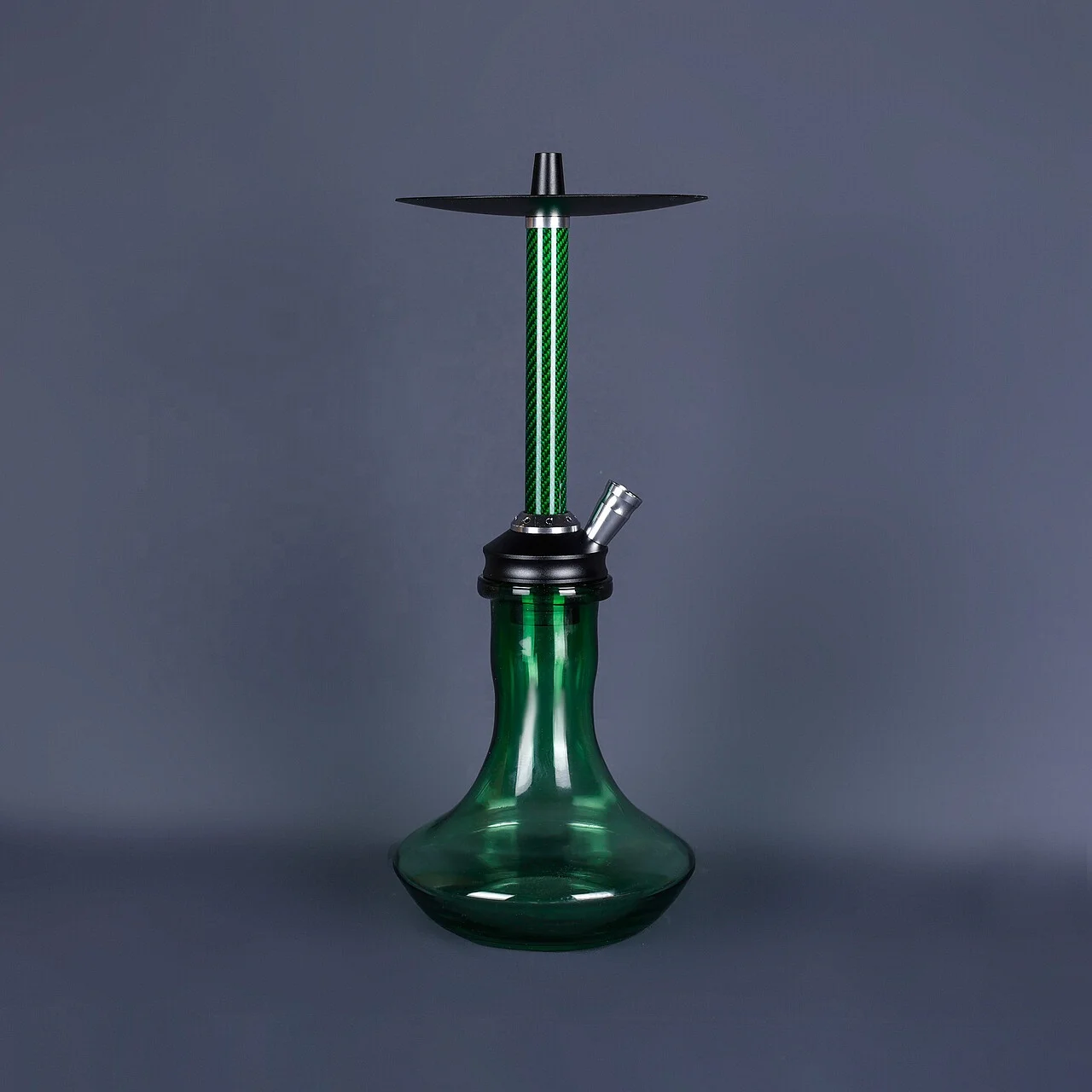 China Manufacture Smoking Hookah Shisha of Eco-friendly Luxury Medium Size Glass Hookah