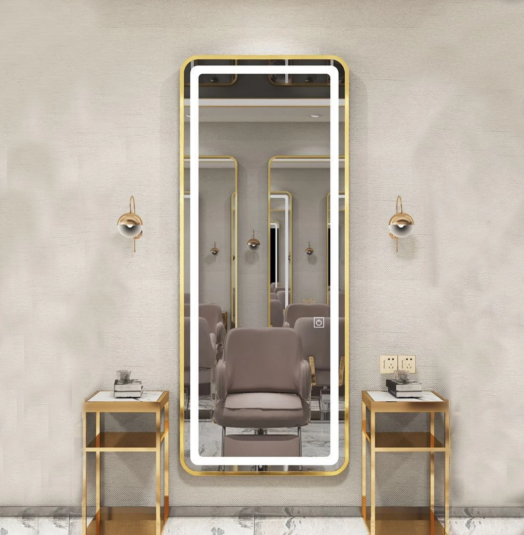 Mirror Modern Hair Beauty Salon Furniture Barber Station Salon With Mirror