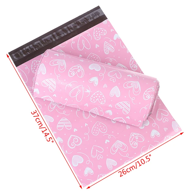 In Stock Impressionism custom mailing bag envelope plastic 10x13 colorful express self adhesive courier clothing polymailers