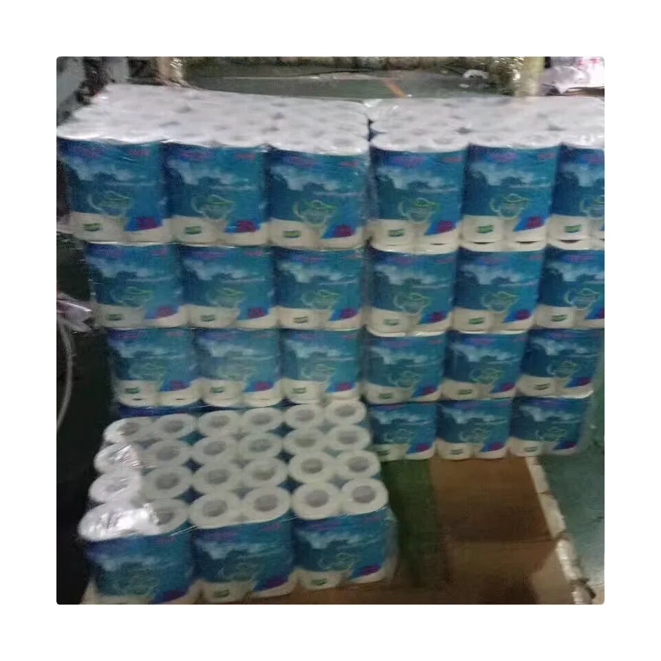 Qingdao Port Recycled Virgin Tissue Paper Higiene for Bathroom and Public Place Cheap price low price wholesale