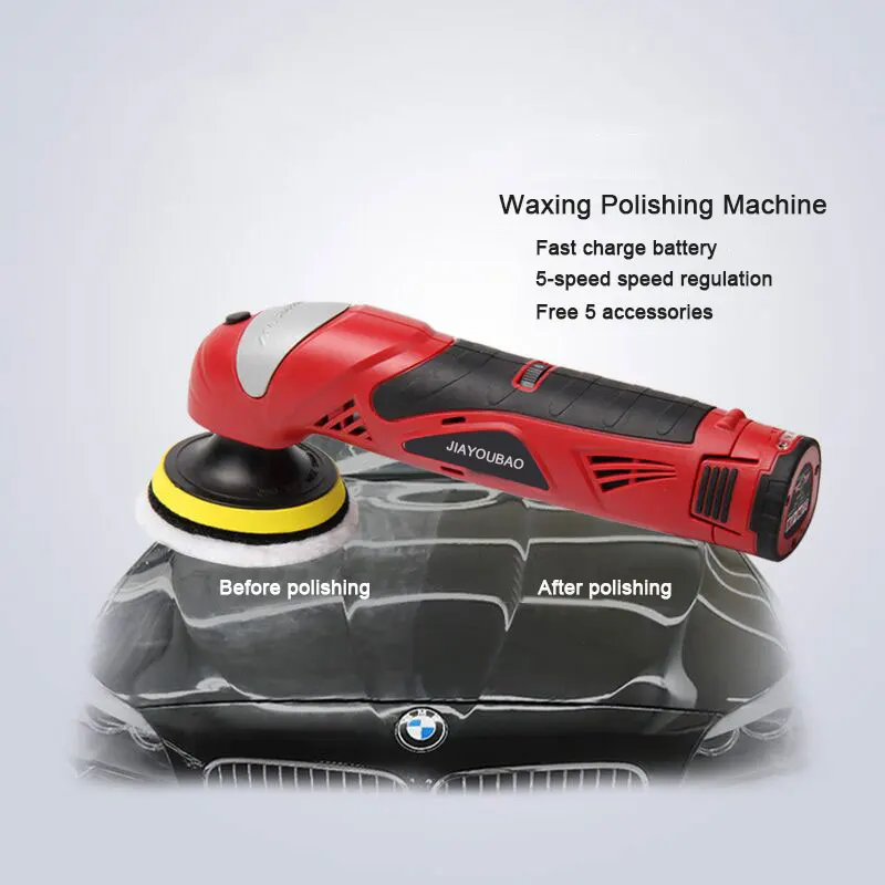 High quality  household one-handed 12V  lithium battery polisher machine car polishing
