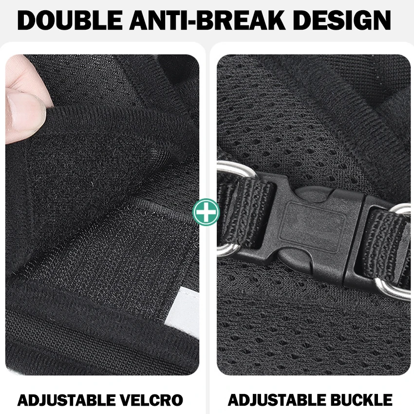 Wholesale High Quality Breathable Fashionable Reflective Polyester Dog Harness for Dog Walking