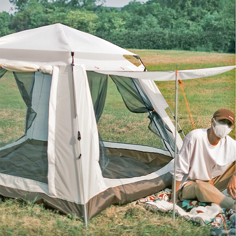 Automatic Big Space Party Camping Tent Anti-uv Fishing Tents Mongolian Yurt Winter Outdoor Tents