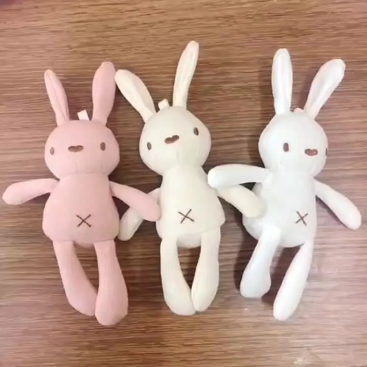 New Arrival 20cm  Rabbit Easter Plush Toy Stuffed Animal Doll pendant for Kids bag Soft Pillow Gifts Girl Toy
