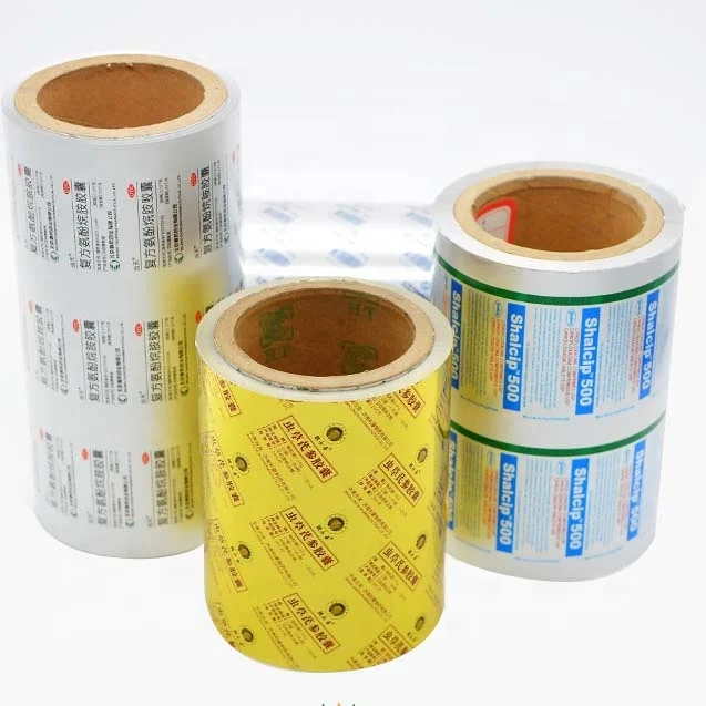 China manufacture tablets pills pharmaceutical blister packaging aluminum foil PTP aluminum foil