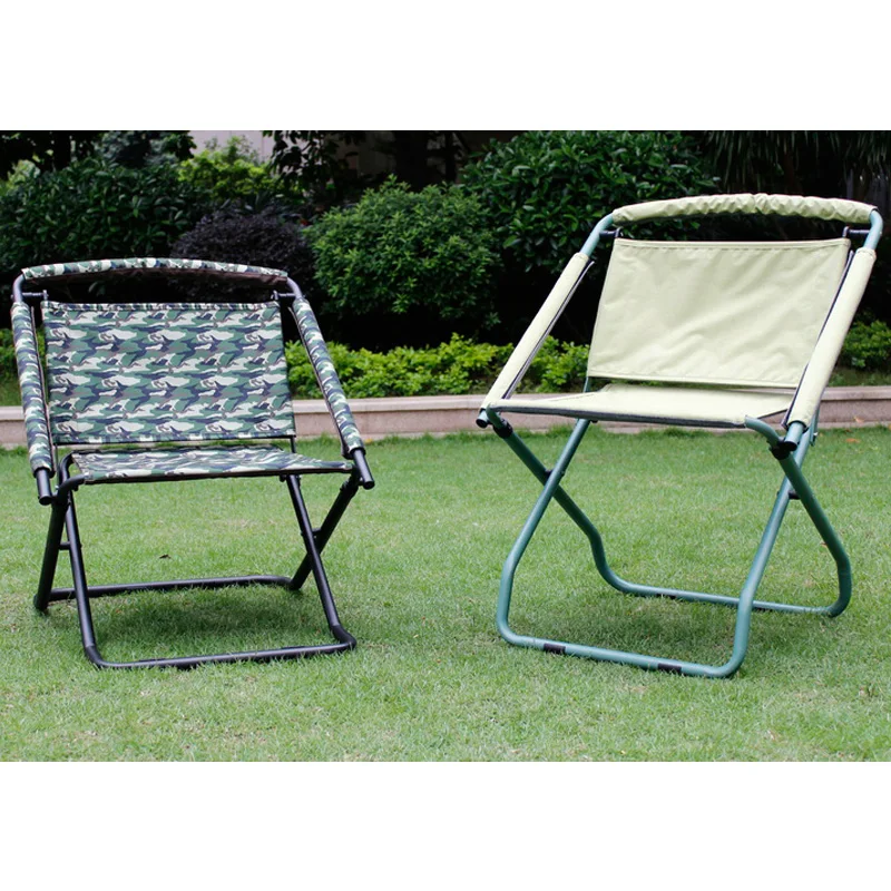 Deluxe Padded Outdoor Folding Camping Chair For Picnic,Fishing,Camping