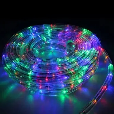 Декоративная светодиодная веревка с эффектом RGB уличный пейзаж 24 В уличное освещение для сада