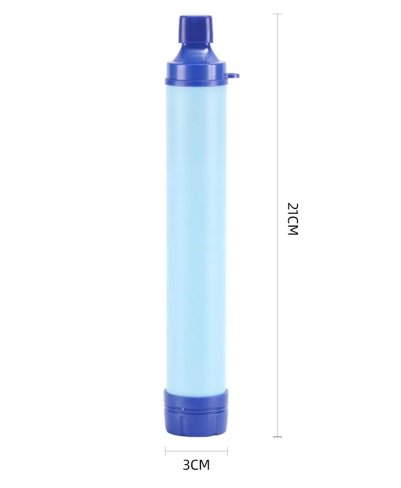 Johold 2024 Hot Selling Outdoor Water Filter Straw Water Purifier, Portable Drink Water Filter System with Bladder