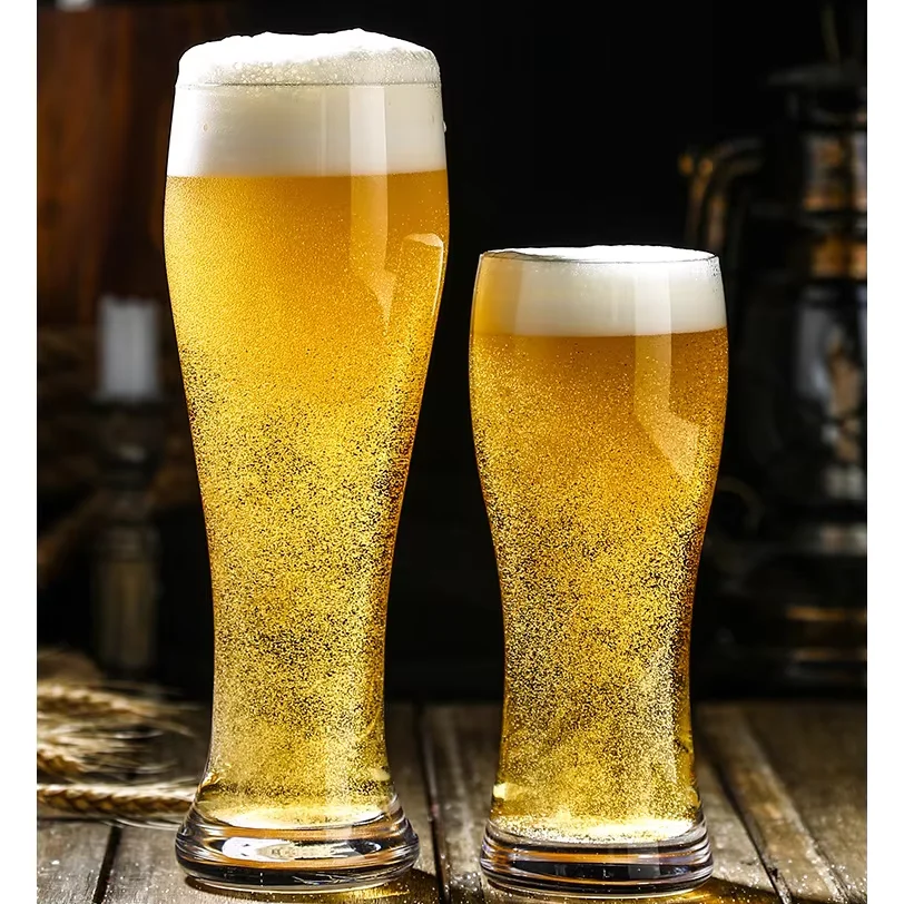 Wholesale Support Custom Logo Beer Pint Glass Dishwasher Safe Bar Home Clear Craft Beer Pilsner Pint Glasses for Juice Water