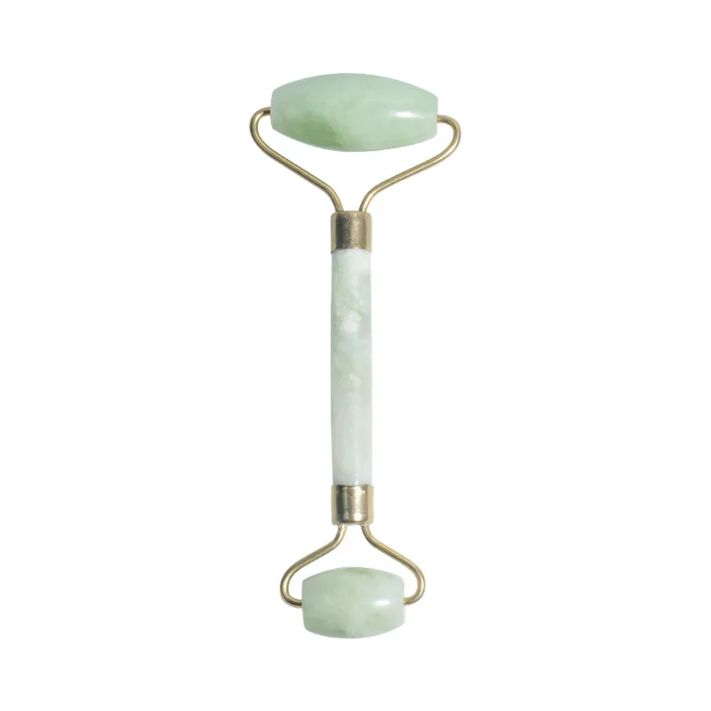 Beauty Anti Aging 100% Natural Stone Facial Skin Massage Green Quartz Jade