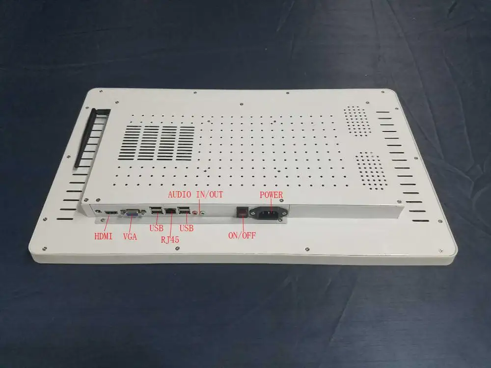 Small size 21.5 inch wall mount LCD touch android tablet digital signage