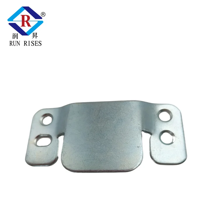 G42 Hot sale sofa connector furniture use Fasteners Mountain shape hinge white zinc